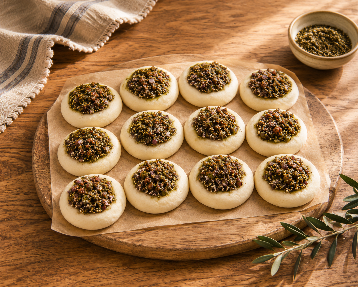 Veggie Zaatar Manakesh